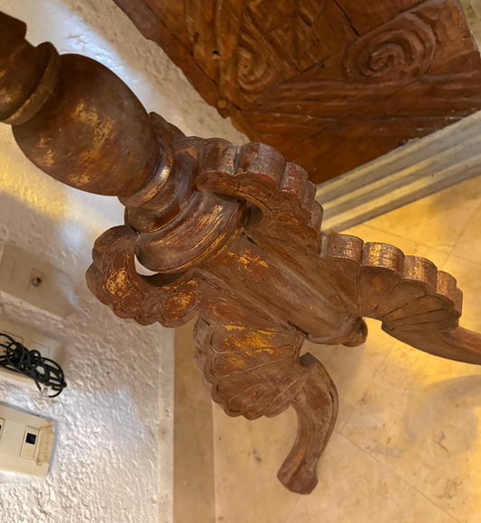 Mesa de servicio Patinado antiguo