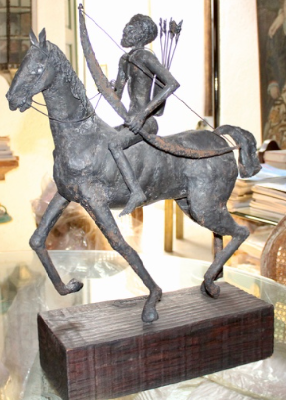 Escultura Caballero