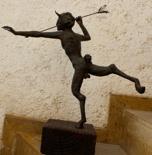 Escultura Fauno Mitológico