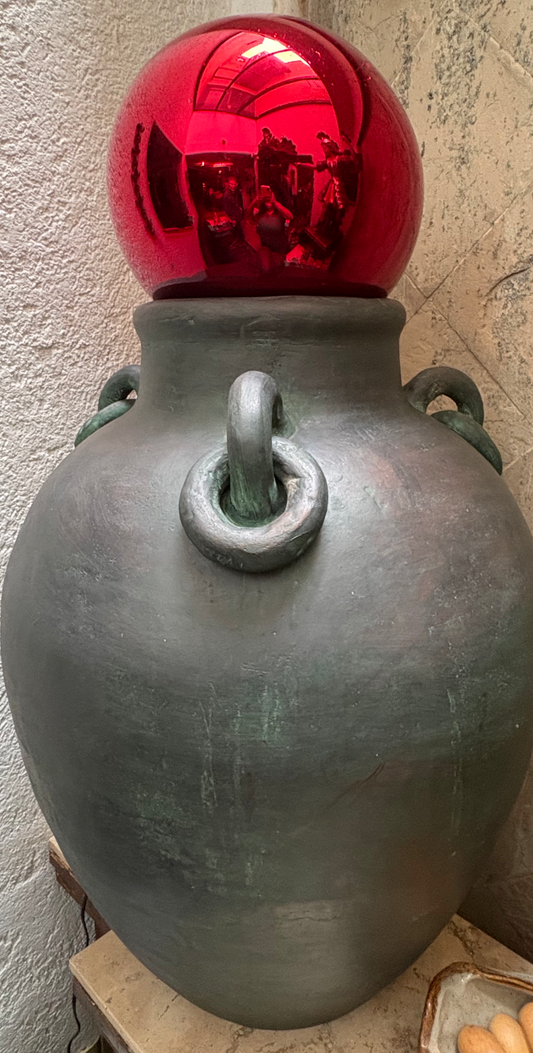 Olla burda con esfera